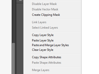Paste and merge layer styles feature layer style photoshop