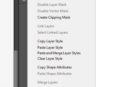 Paste and merge layer styles