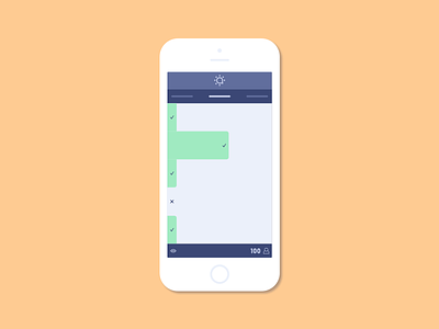 Check-In attendee checkin clean color concept design flat ios mobile ui ux