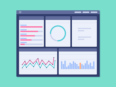 Analytics Dashboard by Julian Haddad on Dribbble