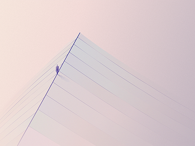 Rise animation clean color design geometric gradient illustration light minimal shadow simple texture