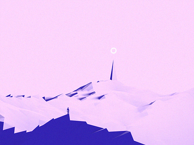 Freedom 3d animation c4d clean color concept cool design environment geometric gradient illustration light minimal scale shadow simple sketch texture vector