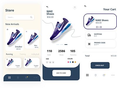 E-commerce App Design