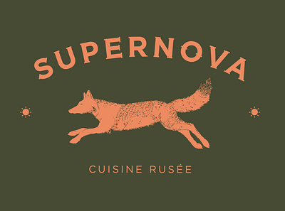 Restaurant Le Supernova - logo design branding graphic design illustration logo logo design logo design branding logo design concept logo designer logodesign logotype restaurant logo rstaurant vector