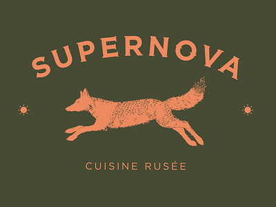 Restaurant Le Supernova - logo design