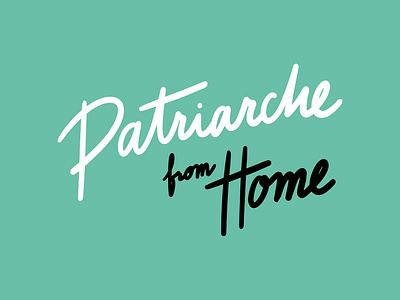 Patriarche from Home - webserie