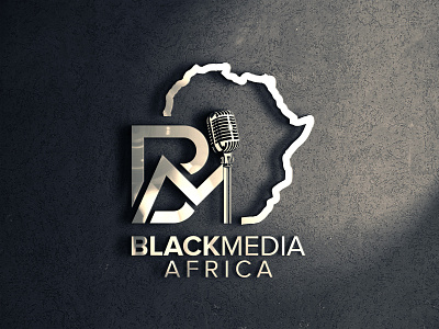 Logo Design Mockup africa african brand branding logo logo design logo design mockup logo designer logotype media music photoshop