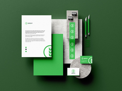 Stationery Mockup - Agro Food Company