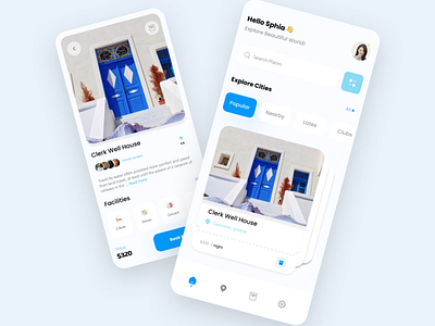 Travel App Design app design ui uiux uxui