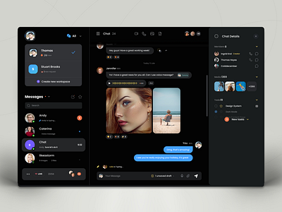 Chat App Design app design ui ux uxui