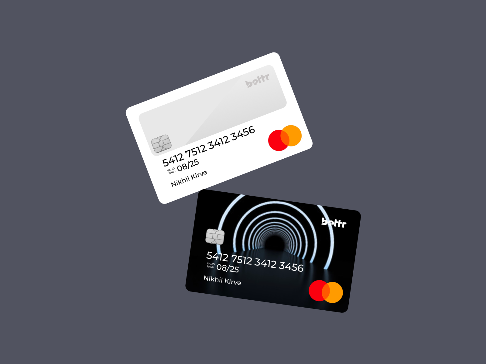 Credit Card Design - Bettr by Nikhil Kirve on Dribbble