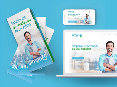 Simpliza — Branding — Integrated Campaigns brand brand design brand identity branding branding and identity branding design clean folder logo minimal mobile web