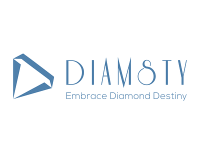 Diamsty Logo branding graphic design logo