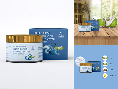Kalpatit Body Butter Packaging & Branding branding graphic design logo