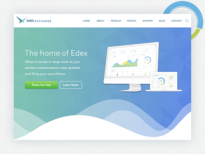 Dwc Exchange Project 2018 design gradient modern stylish trendy ui ux web webdesign
