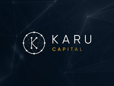 Karu Capital Logo Design algorithms data design logo logodesign logotype modern logo tech tech logo