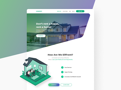 Homerent Website