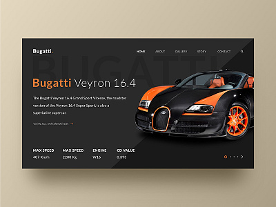 Bugatti Web Page Concept bugatti bugatti veyron car