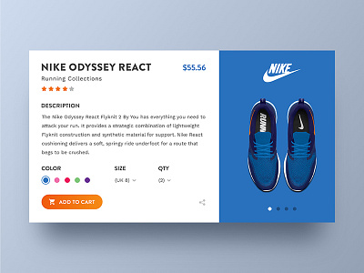 Nike Product Page Concept