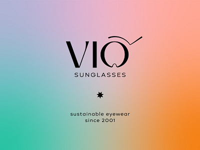 Vio Sunglasses Logo adobe adobe illustrator branding creative design graphic design illustrator logo passionproject