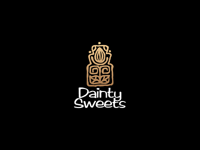 Dainty Sweets aztecs chocolate cocoa craft design grains illustration logo logotype mayan totem