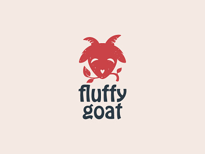Fluffy goat