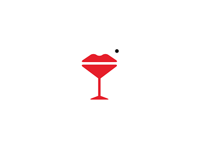 Sex, love and cocktails alcohol bar cafe club cocktails lips logo logotype love mountains party restaurant woman