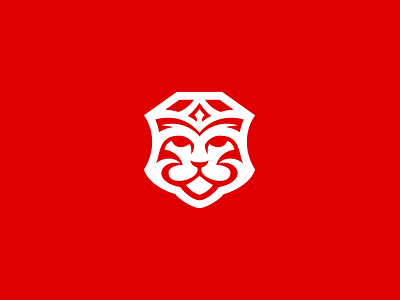 Lion Shield Logo animal character coat of arm heraldry king lion logo logotype shield zoo