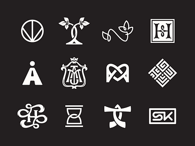 Monogram logo collection