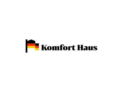 Komfort Haus flag furniture germany house komfort logo logotype