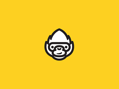 Yeti Logo bigfoot character logo logotype minimalism nature yeti