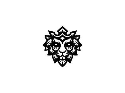 Lion King Logo animals character crown king lion logo logotype luxory nature premium vip zoo