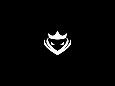 King snake character crown king logo logotype minimalism monogram nature snake v