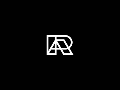 AR home a ar construction home house letter logo logotype monogram r real estate typography