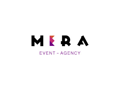 MERA brand identity branding event event agency logo logo design logotype vector