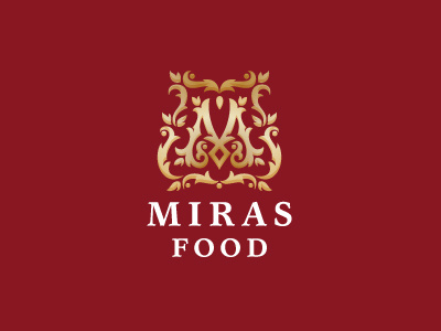 M-food crown food king logo logotype monogram premium preservation red style taste tomato