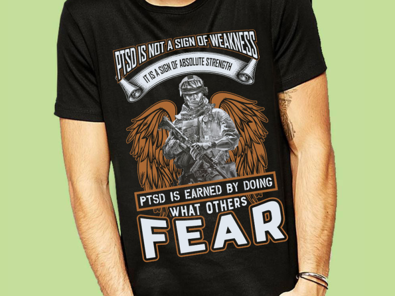 Download Military Tshirt design Template Free by Md Hasan Reza on Dribbble