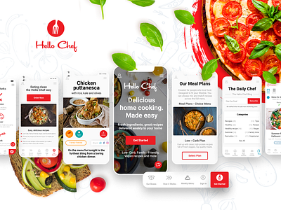 HelloChef app chef delivery dubai food healthy meals mobile recipes