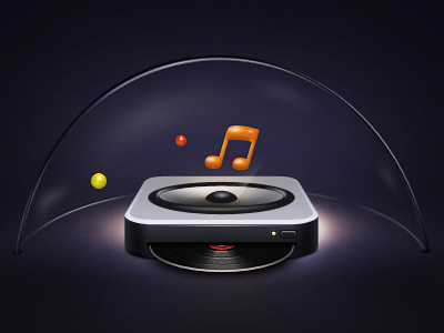 The music Icon icon mp3 music player