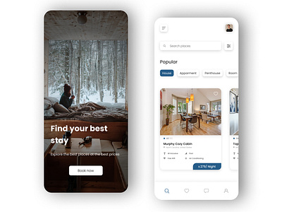 Design Find Stay App