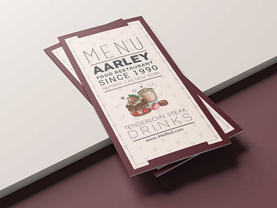 Chicken Food Menu Design Template