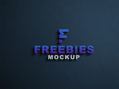 Latest Freebies 3D Logo Mockup 2021 design free free mockup graphic logo mockup new premium psd psd mockup