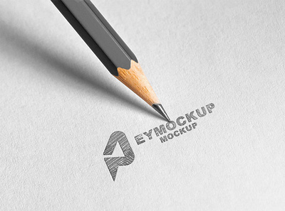 Pencil Sketch Freebies Logo Mockup 2021 design free free mockup graphic logo mockup premium psd psd mockup