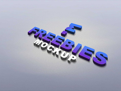 New Freebies 3D Logo Mockup 2021 2021 design free free mockup graphic logo mockup premium psd psd mockup