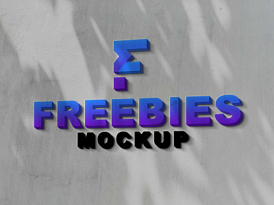 Modern 3D Realistic Logo Mockup 2021 design free free mockup graphic mockup new premium psd psd mockup
