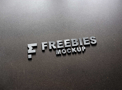 Hard Steel 3D Logo Mockup 2021 design free free mockup graphic logo mockup new premium psd mockup