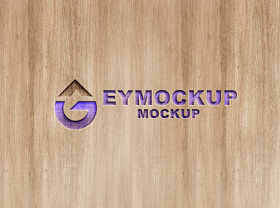 FreeBies Wooden Cutout Logo Mockup 2021 design free free mockup graphic logo new premium psd psd mockup