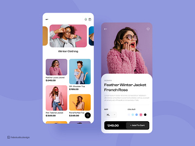 Fashion eCommerce App UI