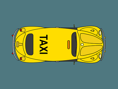 Taxi icon line outline icons