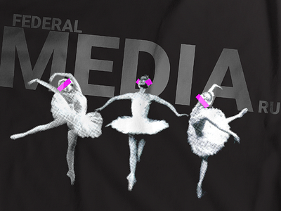 Federal Media Ru Print print t shirt